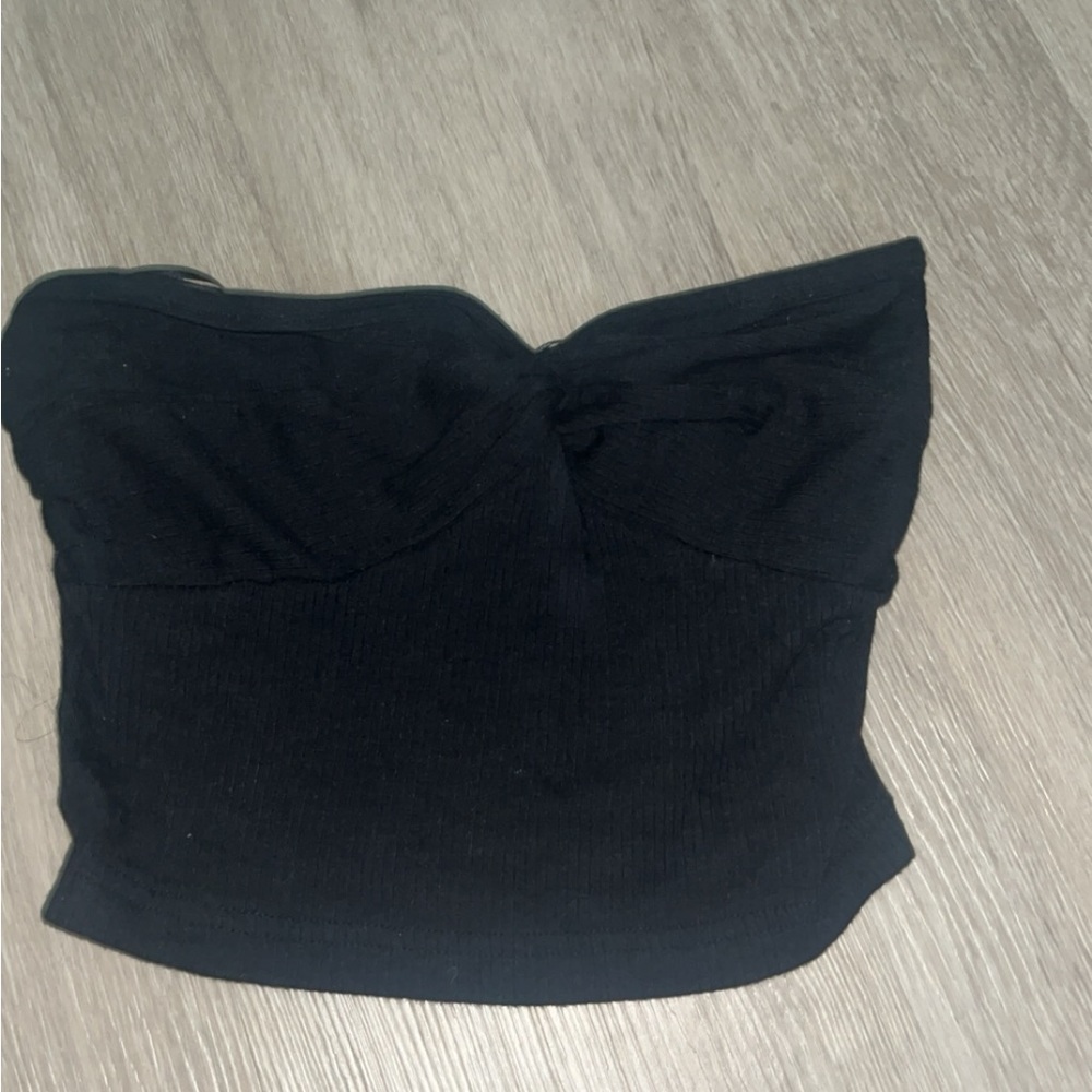 Cropped tube top